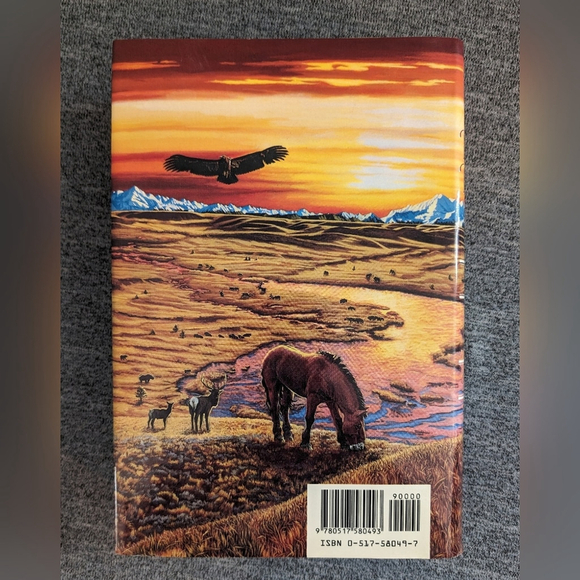 Jean M. Auel, "The Plains of Passage" 1990, Hardcover 1st Ed., Earth's Children - Picture 3 of 9